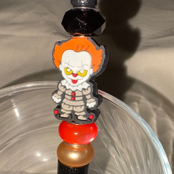 Horror-Themed Decorative Pens - Black, Yellow, Red #3 - Picture 6 of 10